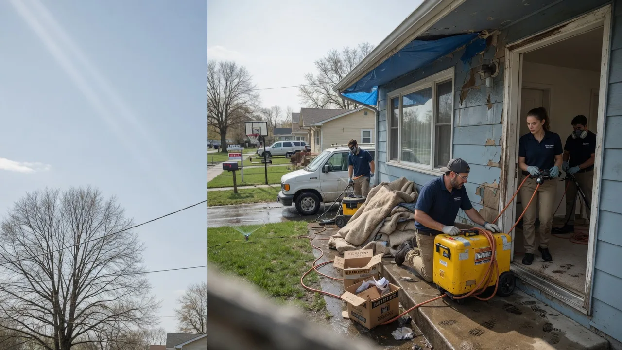 Basement Flood Cleanup in Black Hawk, SD near me